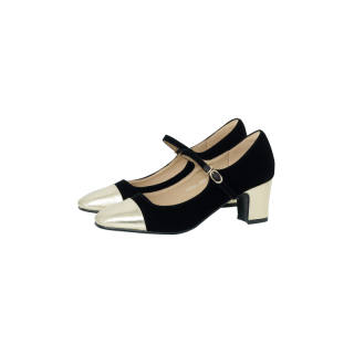 MEIYANG High Heels Women's Black/Gold