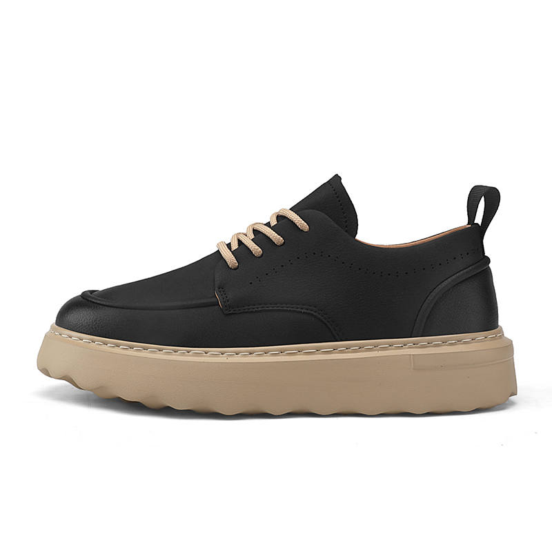 SENGUIBUCK Microfiber Leather Abrasion Resistant Abrasion Resistant Low top Skateboard Shoes Men's