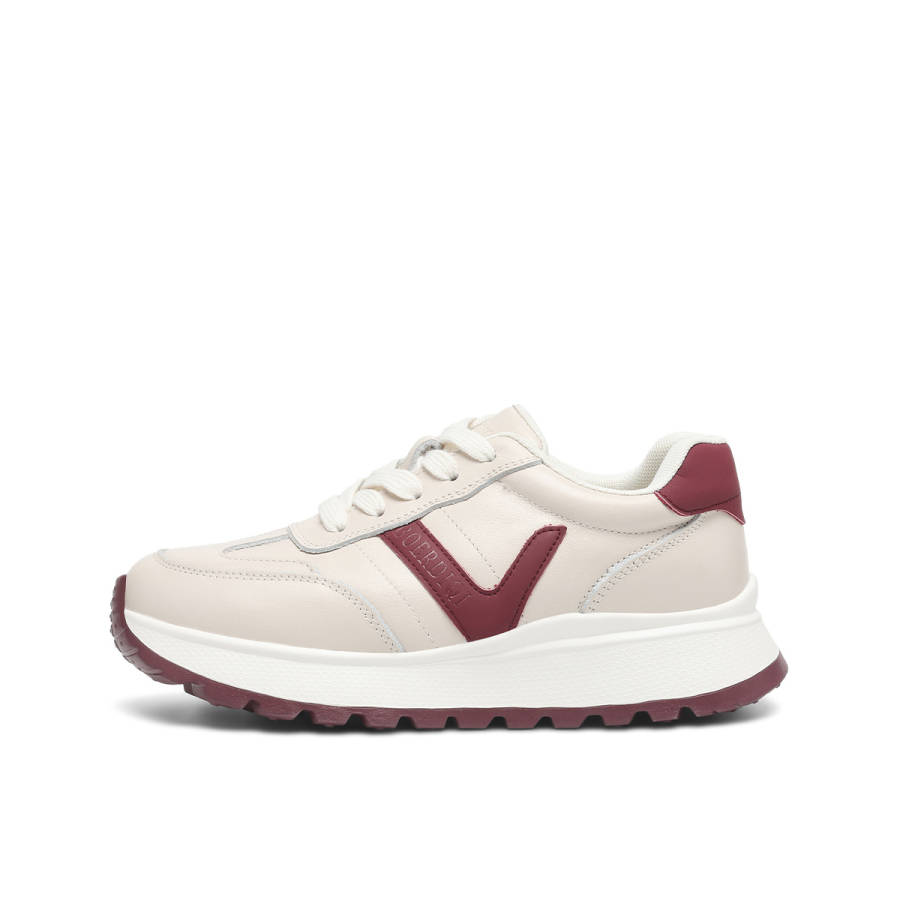 BOERDIQI Top Grain Cow Leather Low top Casual Shoes Women's