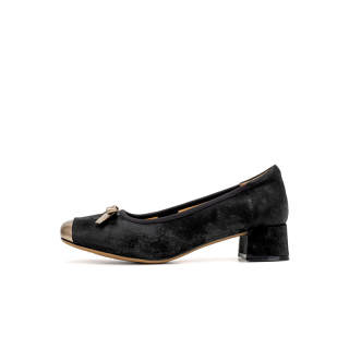 Martniel Cow Leather High Heels Women's Black