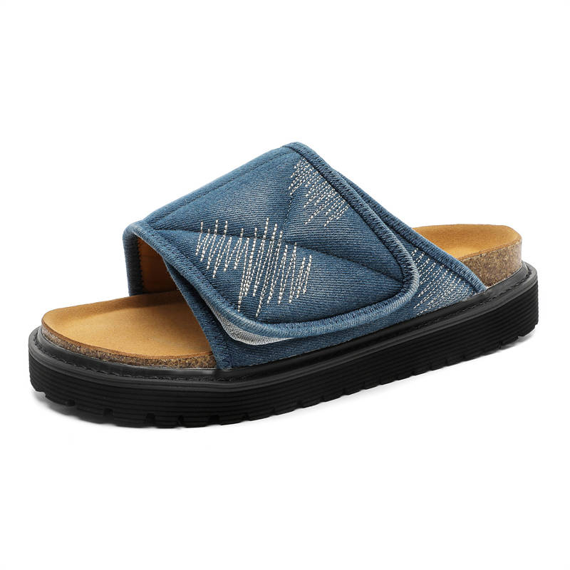 MPZY MPZY Odor Resistant Odor Resistant Slide Slippers Unisex Blue