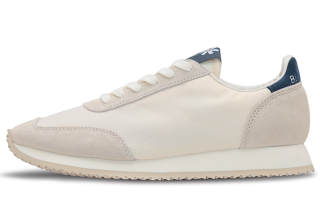 BLU MALI Ojai Suede Low top Casual Shoes Unisex Beige Dark Blue