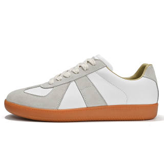 JIGONGYANG Cow Split Leather Breathable Low top Skateboard Shoes Men's