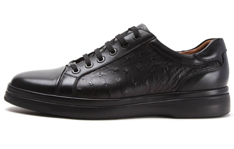 Satchi Cow Leather Casual Shoes Men's Black
