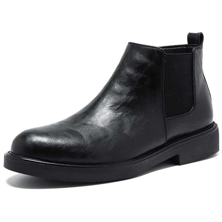 GIGIRYO GIGIRYO Pu Short Chelsea Boots Men's