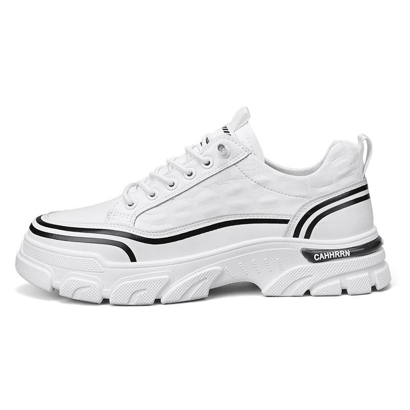 GONGNIUMEILI Pu Abrasion Resistant Abrasion Resistant Low top Chunky Sneakers Men's
