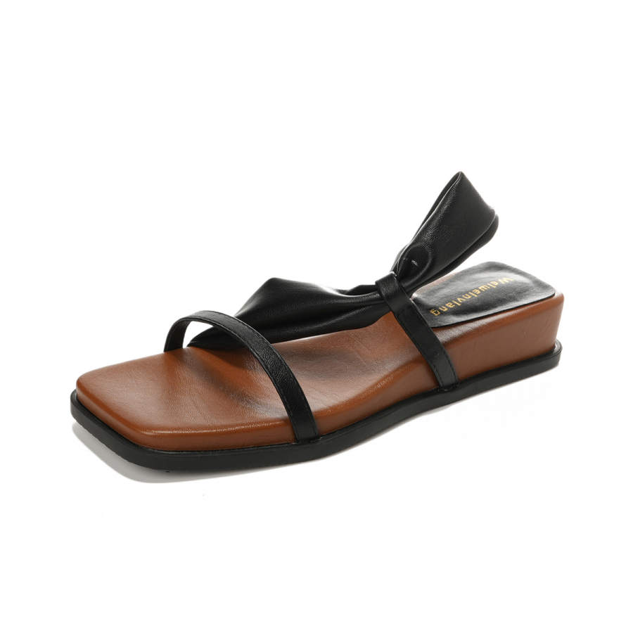 QITUMAUL Rubber Abrasion Resistant Slide Slippers Women's