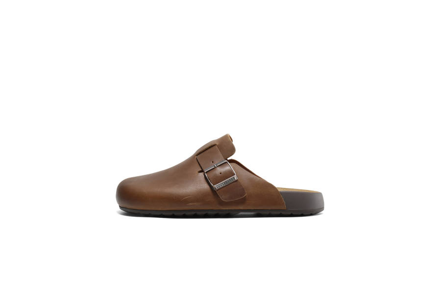 BELLE Abrasion Resistant Slip Resistant Abrasion Resistant Slip Resistant Closed Toe Slippers Men's Brown