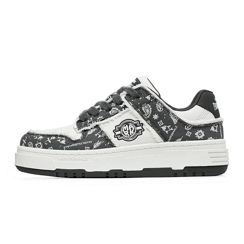 FAIRWHALE Slip Resistant, Abrasion Resistant, Lightweight Low top Skateboard Shoes Men's