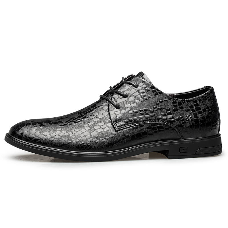 XIMO BULL Cow Leather Dress Shoes Men's