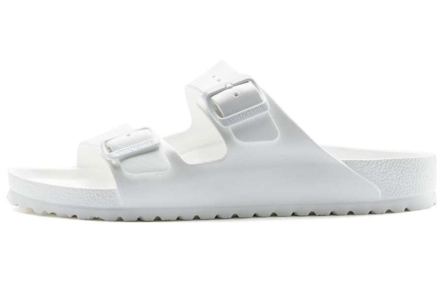 Birkenstock Slide Slippers Women's White Narrow