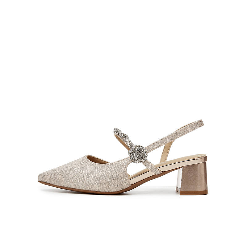 DAPHNE DAPHNE Chunky Heel High Heels 4.5cm Women's