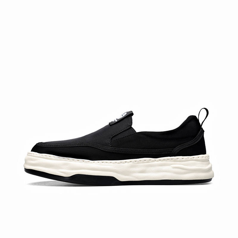 PARDASAUL Slip Resistant Slip Resistant Canvas Shoes Men's Black