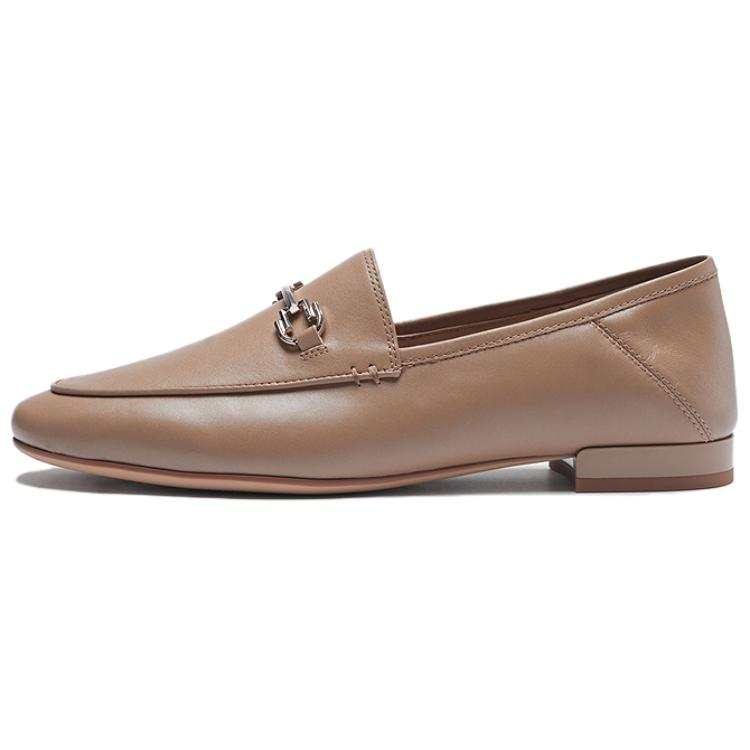 LE SAUNDA Loafers Women's Black; Apricot