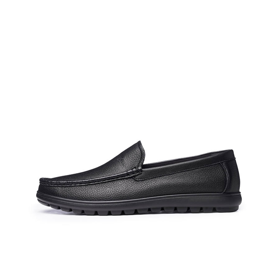 RITAI Sheepskin Casual Shoes Men's Black