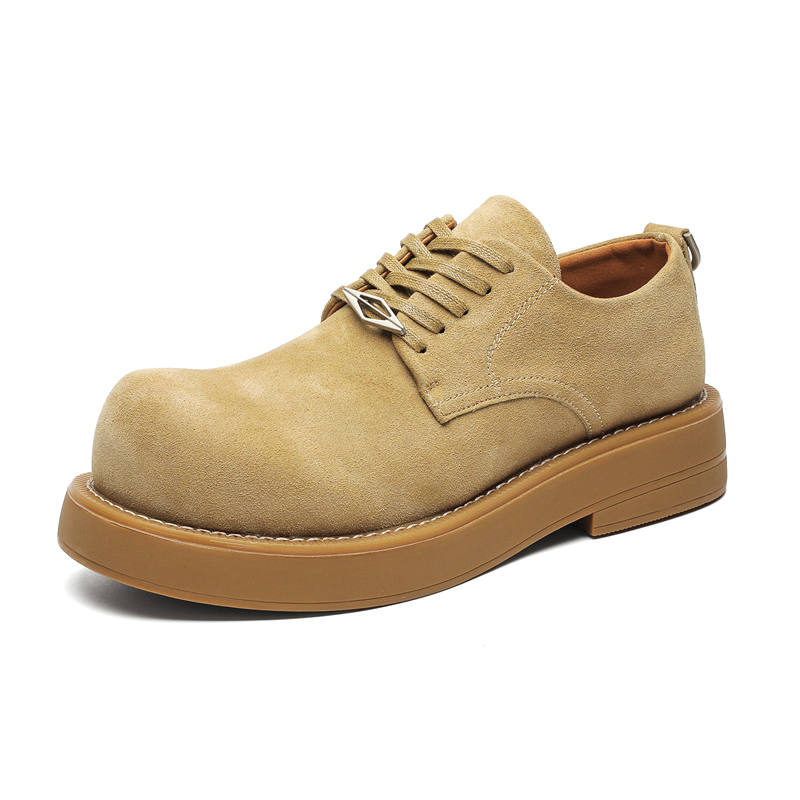 V ZERO FIVE V ZERO FIVE Microfiber Leather Low top Casual Shoes Unisex Yellow