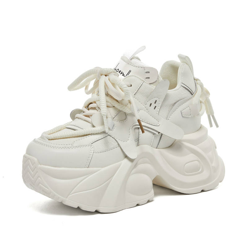XIEGUIHUAYU Synthetic Leather Breathable Lightweight Height Increasing Breathable Lightweight Height Increasing Low top