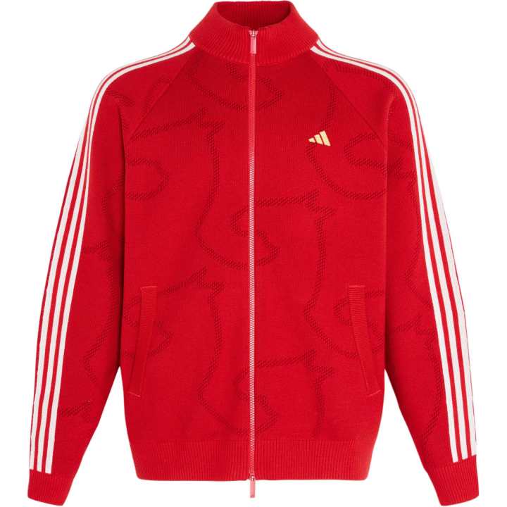 Adidas Adidas CNY Knitwear Men's Stand Collar Moderate