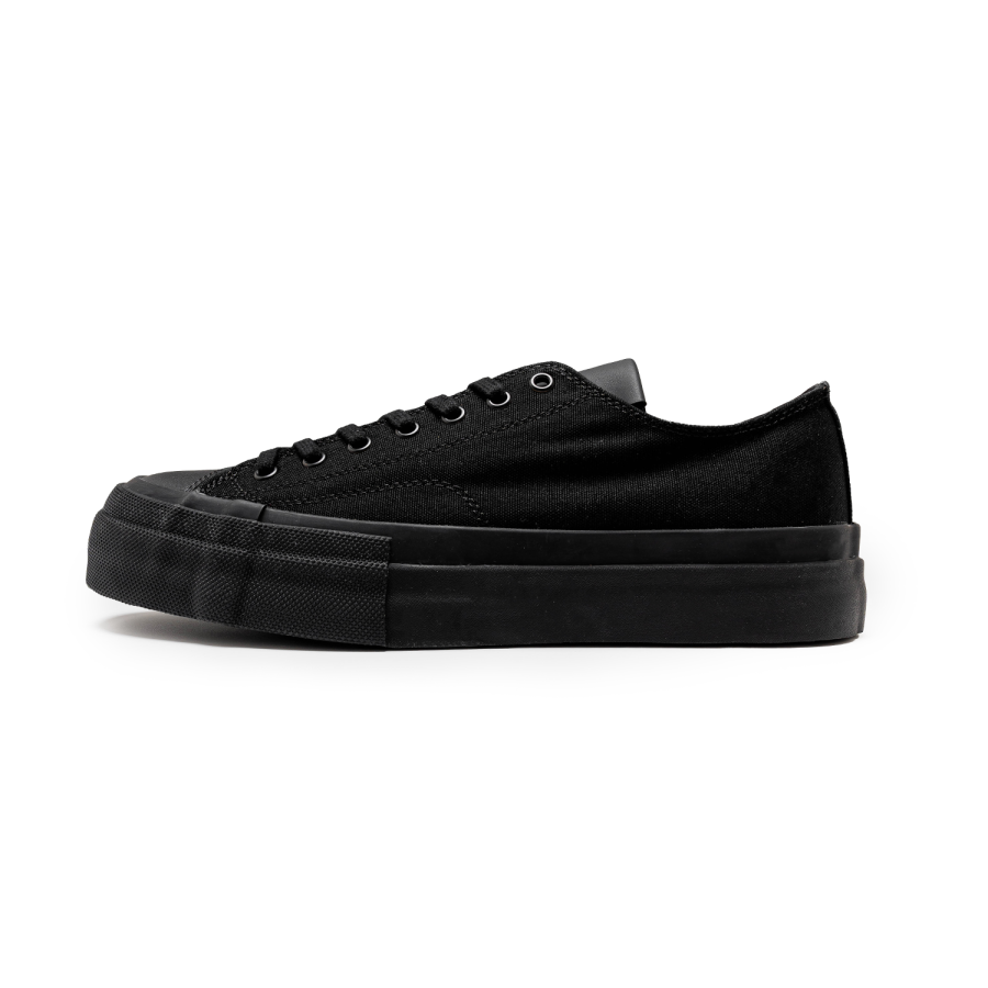 T/C TC Tcmade 005 Low top Canvas Shoes Unisex All Black