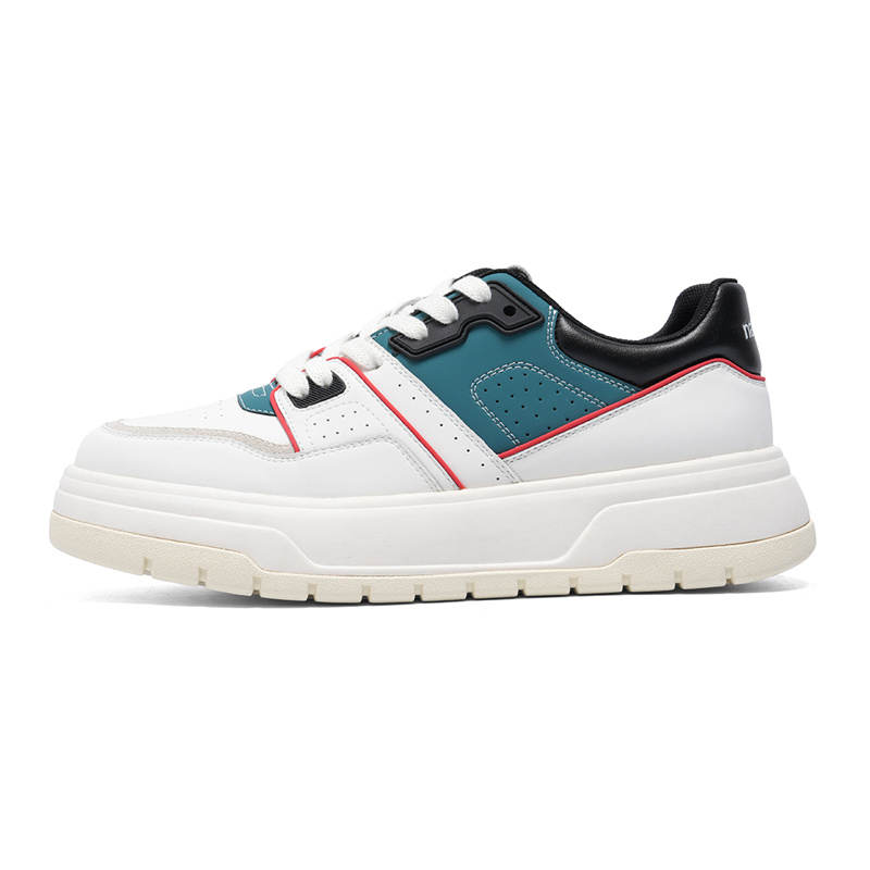 NAVIGARE Height Increasing Height Increasing Low top Skateboard Shoes Men's White Jasper
