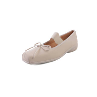 MOLIN Cow Leather Fashion Casual Shoes Women's Ecru