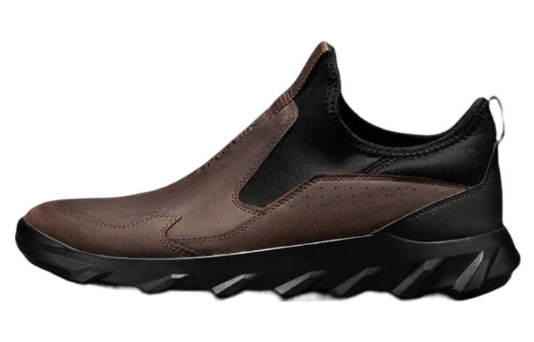 Ecco Top Grain Cow Leather Low top Casual Shoes Men's Terracotta