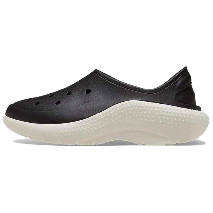Crocs Slip Resistant Lightweight Non slip Lightweight Low top Casual Shoes Unisex Black White