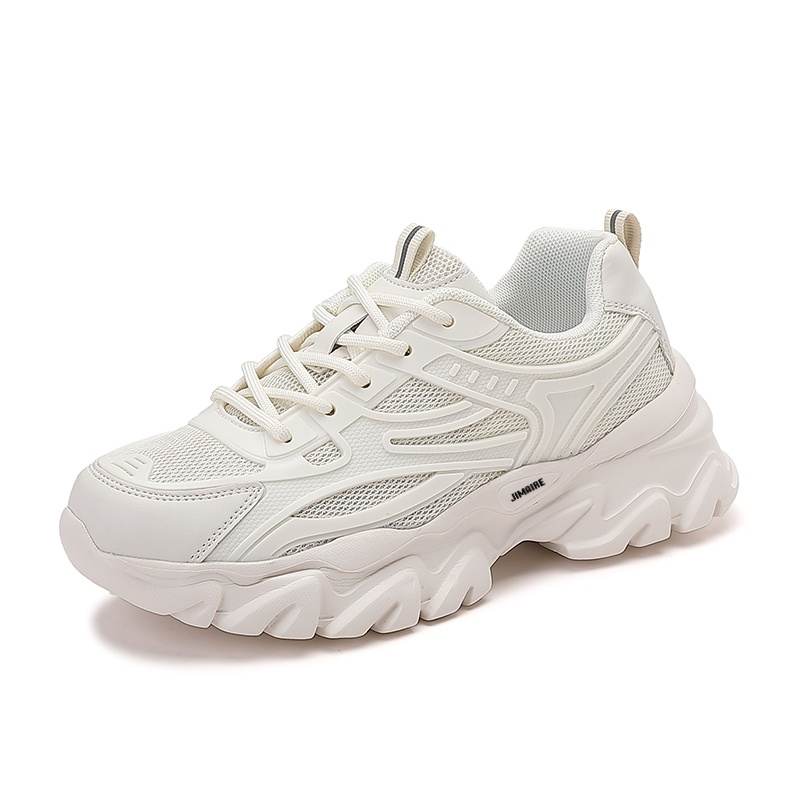 JINMAIWANG Mesh Slip Resistant Slip Resistant Low top Chunky Sneakers Women's