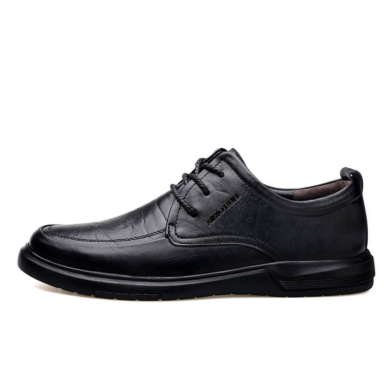 XIMO BULL Top Grain Cow Leather Casual Shoes Men's
