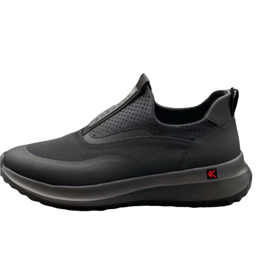 ZANSITE Cow Split Leather Lightweight Low top Casual Shoes Men's