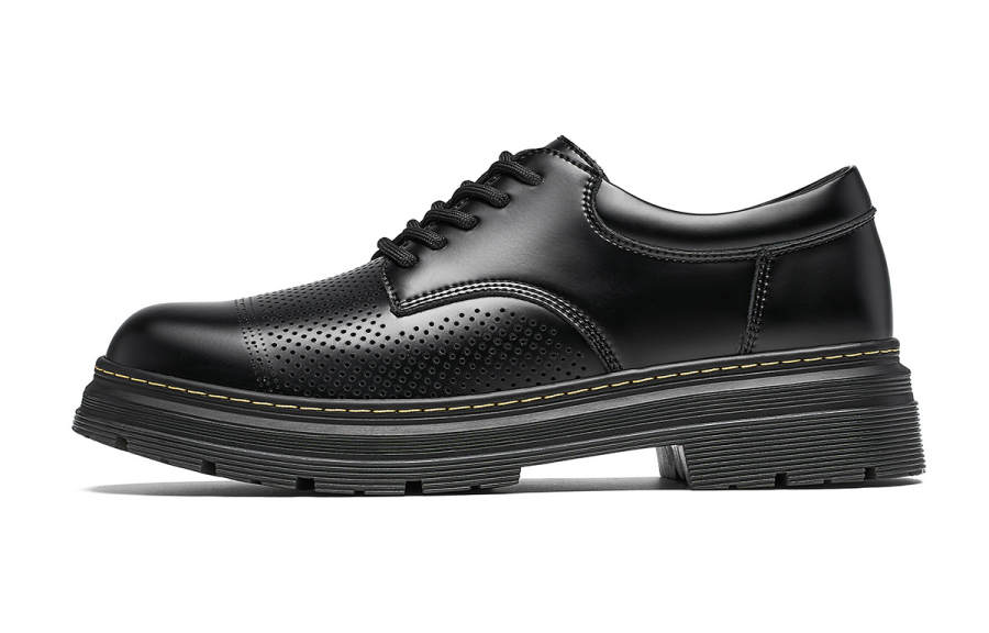 HLA Men's Casual Shoes Men's Low Top Black
