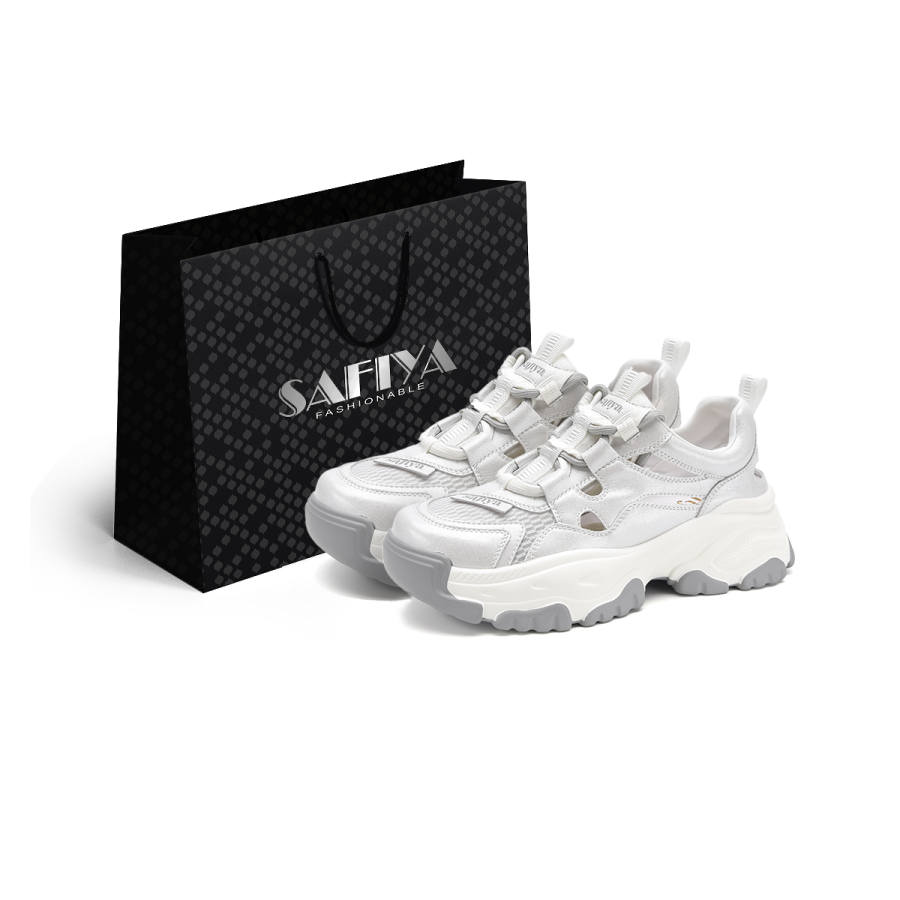 Safiya Cow Leather Low top Casual Shoes Women's