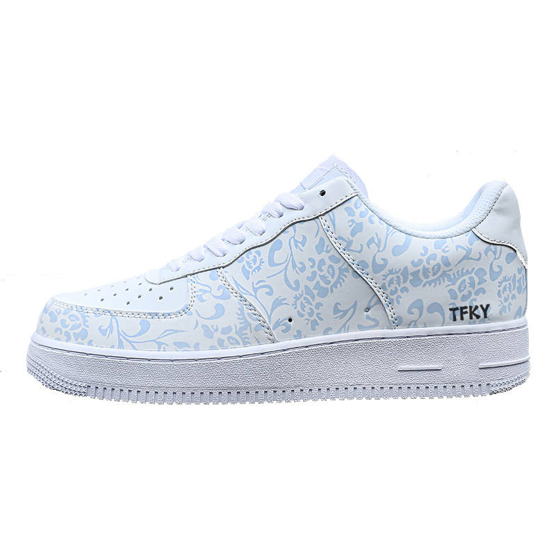 TFKY Pu Abrasion Resistant Abrasion Resistant Low top Preppy Style Casual Skate Shoes Men's