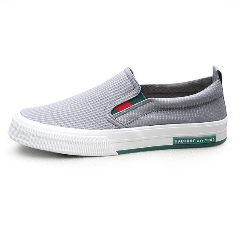 SENJIALUO Men's Casual Shoes Men's Low Top Khaki