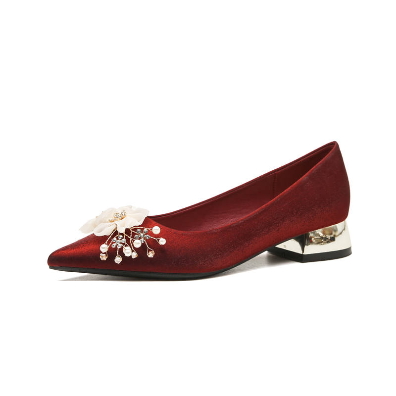 ZUOMILUO Microfiber Leather Chunky Heel High Heels Women's