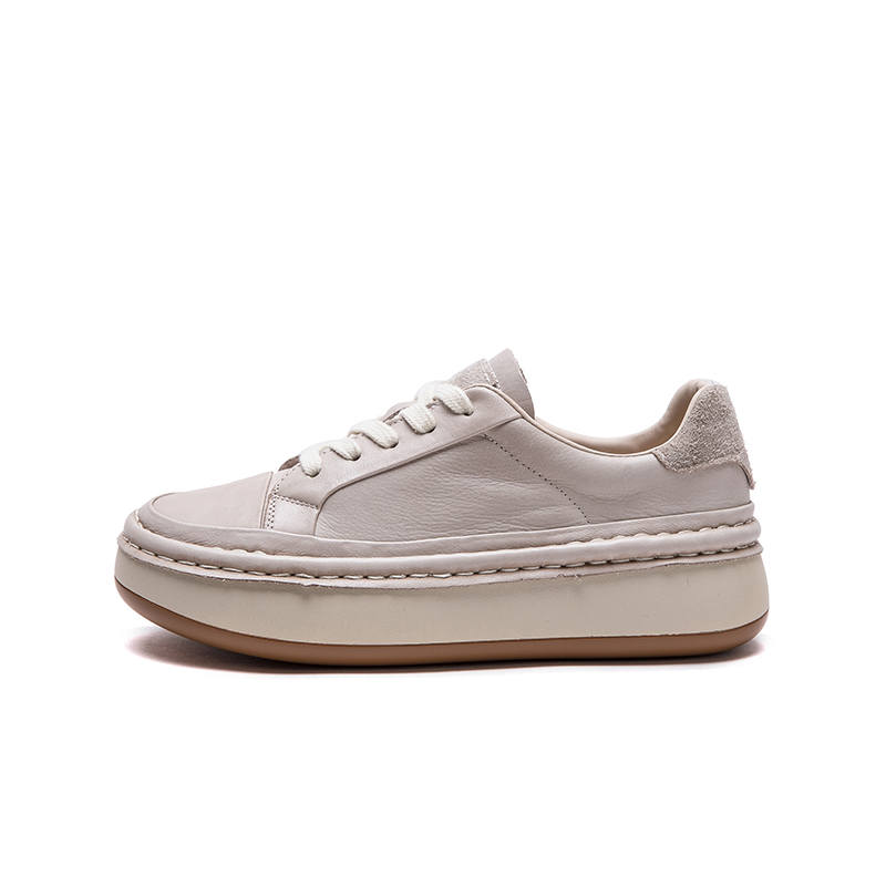 CHIBANG Top Grain Cow Leather Lightweight Breathable Lightweight And Breathable Low top Skateboard Shoes Women's