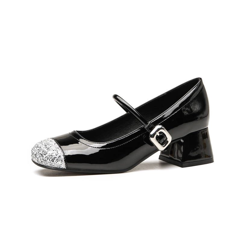 ZUOMILUO Chunky Heel Mary Jane Shoes Women's