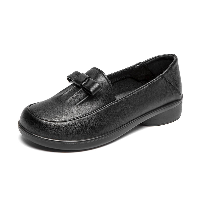 YILICHUANZHANG Loafers Women's Black/Beige/Cameo Brown
