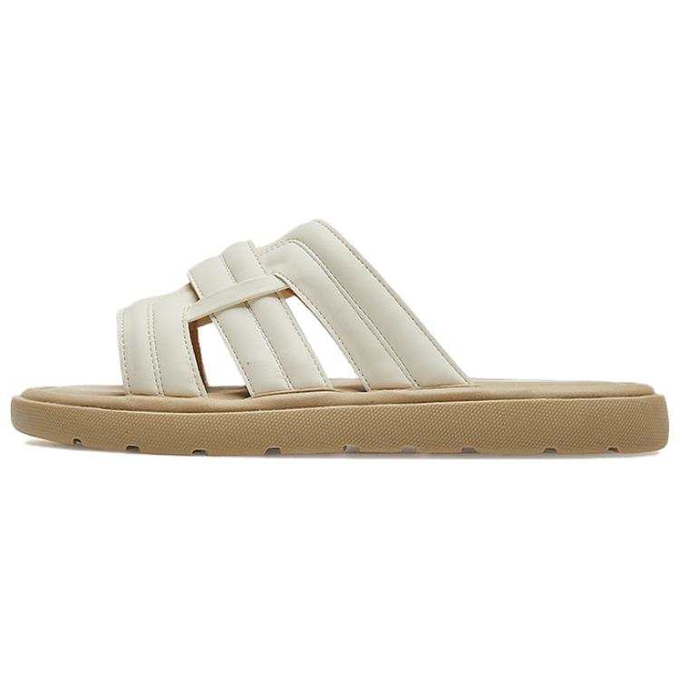AGSDON Slide Slippers Women's Beige
