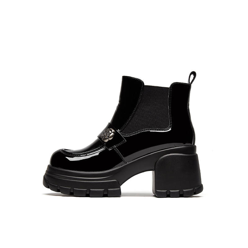 DAPHNE DAPHNE Short Chelsea Boots 8cm Women's
