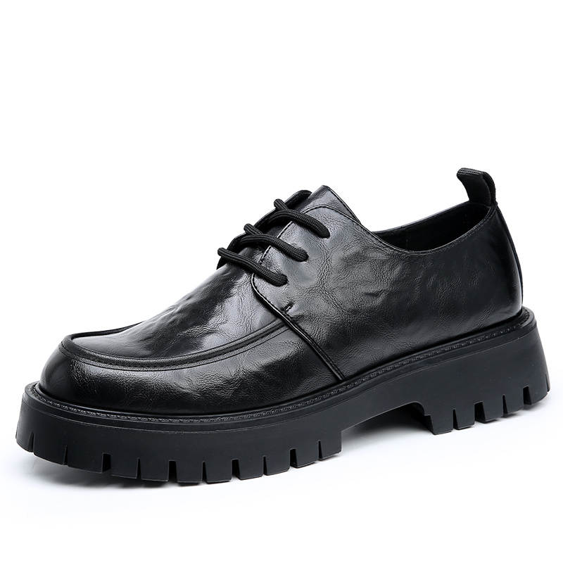 KACHILANG Cow Split Leather Casual Shoes Men's
