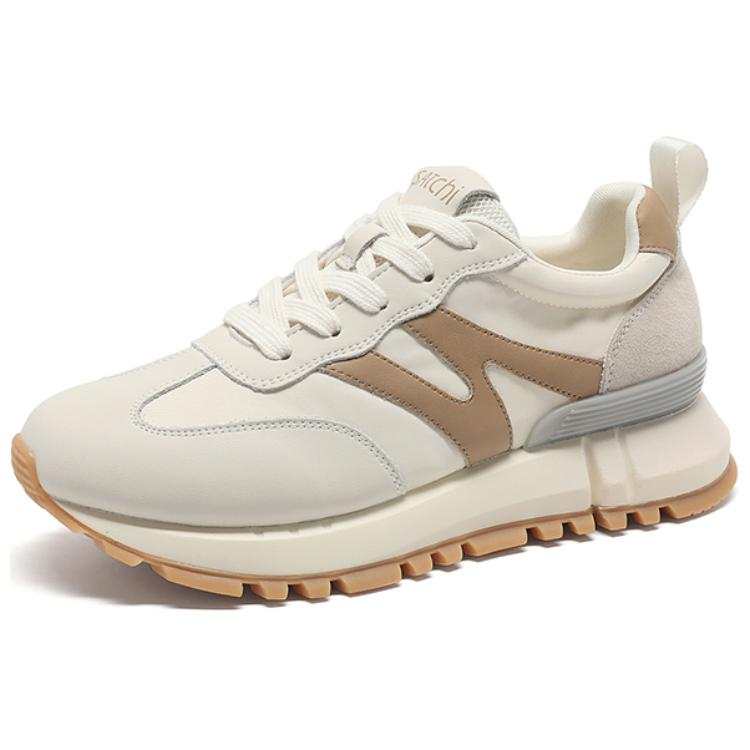 Satchi Low top Casual Shoes Women's Beige Gray