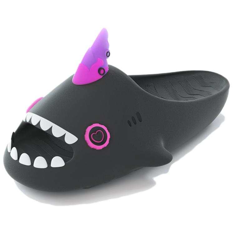 HelloSlippers HelloSlippers Shark Sharkicks Cyberpunk, Slide Slippers Unisex