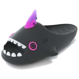 HelloSlippers Shark Sharkicks Cyberpunk, Slide Slippers Unisex