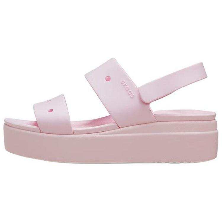 Crocs Brooklyn EVA Beach Sandals Women's Pink