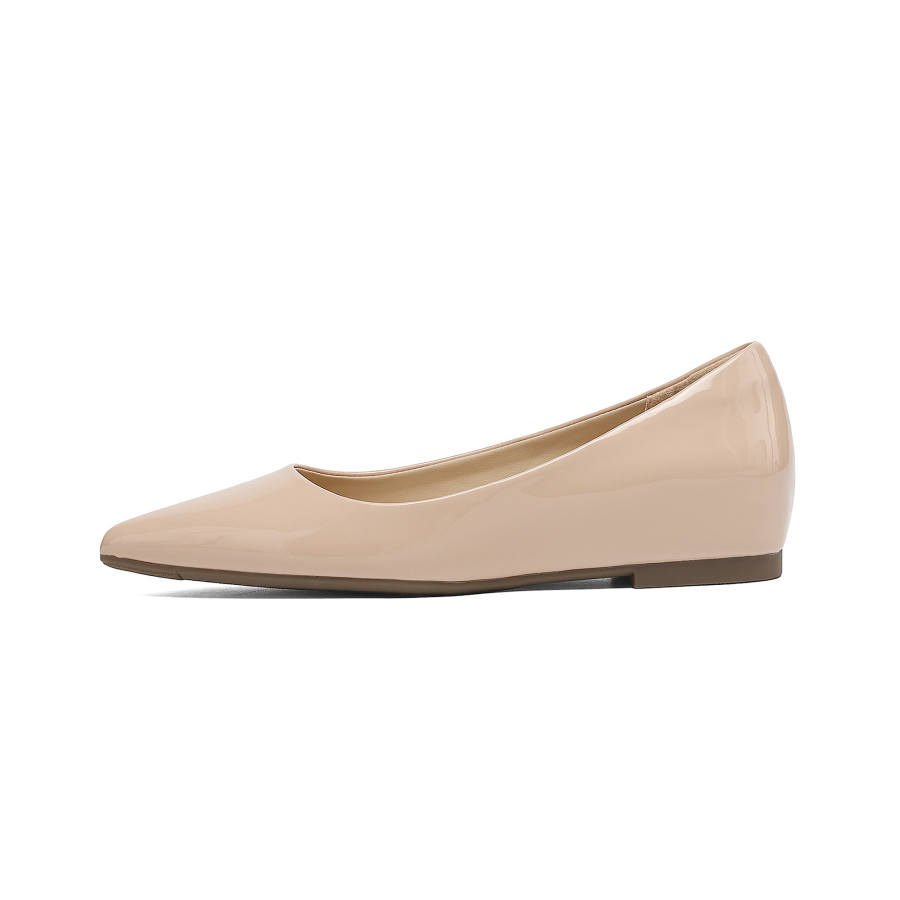DAPHNE Slim Heel High Heels Women's Nude