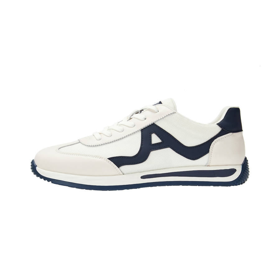 AQUASCUTUM Top Grain Cow Leather Low top Casual Shoes Men's