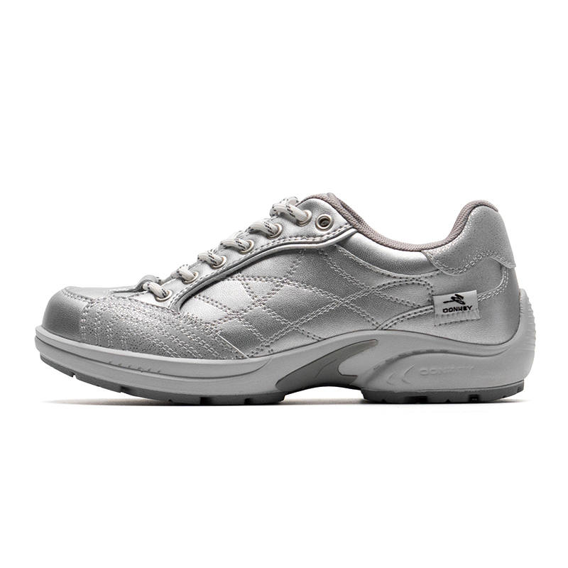 Mule Donkey Slip Resistant Abrasion Resistant Low top Casual Shoes Unisex Silver