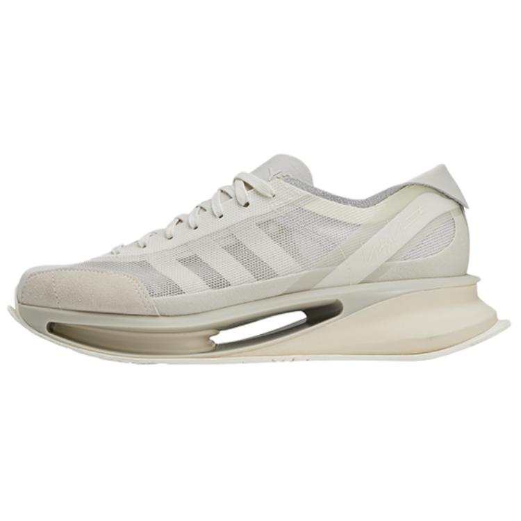 Y-3 Y 3 Fabric Slip Resistant Abrasion Resistant Slip Resistant Abrasion Resistant Low top Casual Shoes Men's White