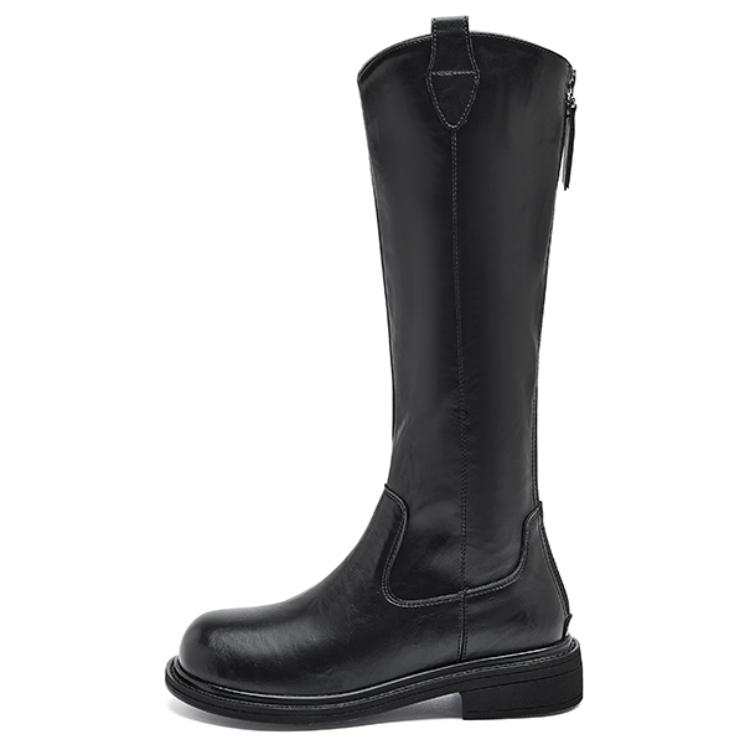 AGSDON AGSDON Pu Knee high Boots 4cm Women's